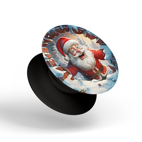 PopSockets Santa Claus Christmas Xmas for Phone Women Swappable Base PopGrip - Picture 6 of 13
